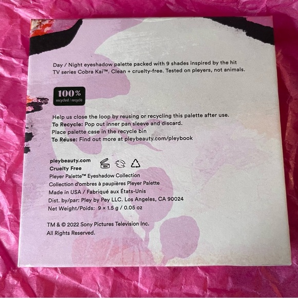 Cobra Kai x Pley Eyeshadow Palette | Cruelty-free - Picture 3 of 5